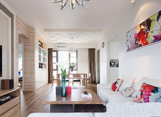 木地板简约风格搭配